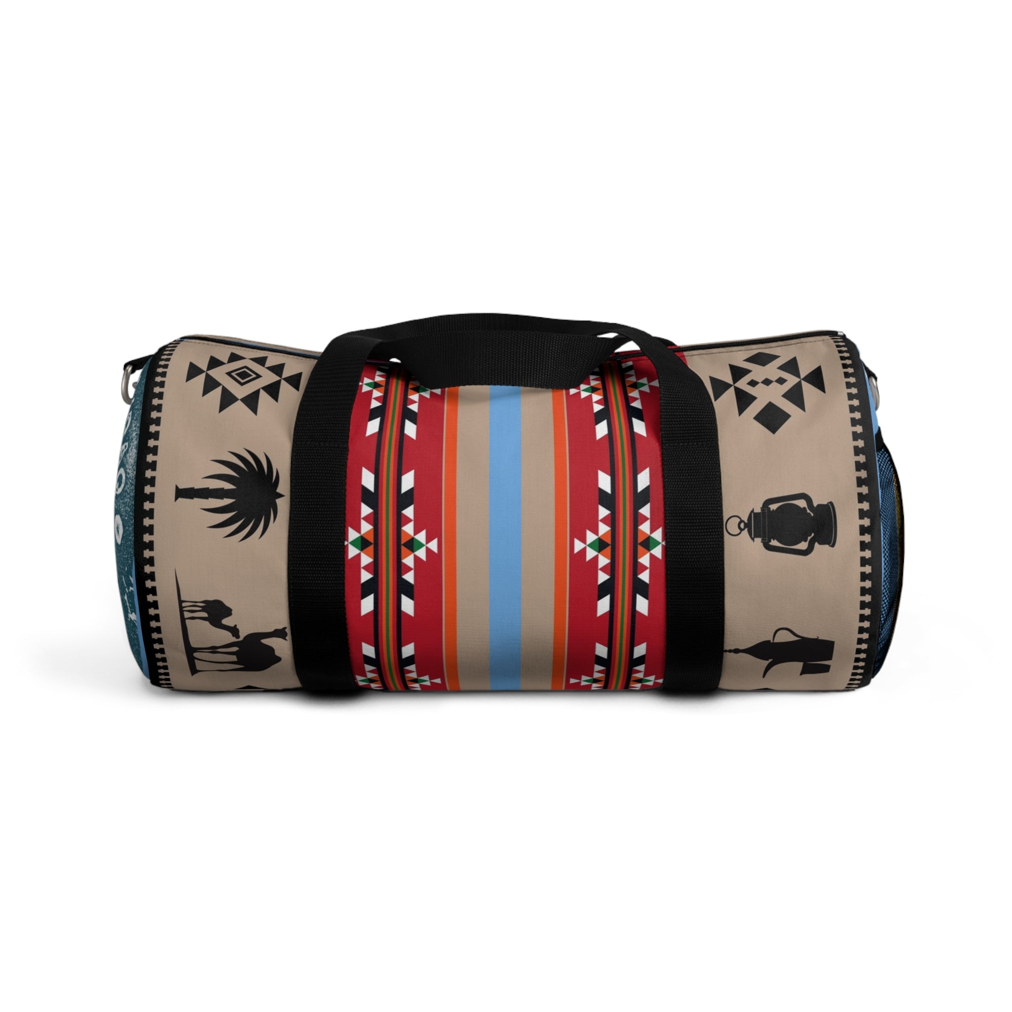 Southwestern Pattern Duffel Bag – Desert Stripes Travel Bag
