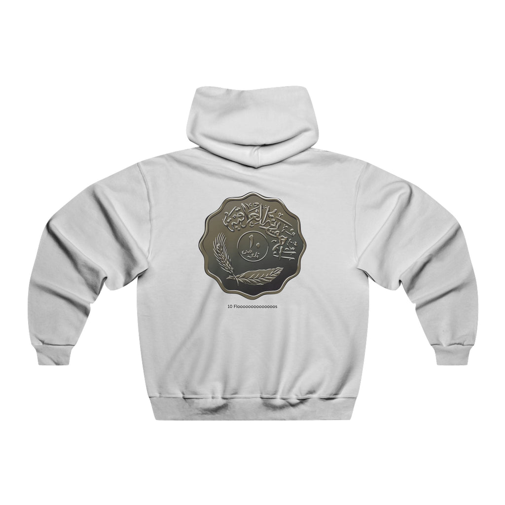 Palm Tree Badge Hoodie — Vintage Tropical Graphic Hooded Sweatshirt