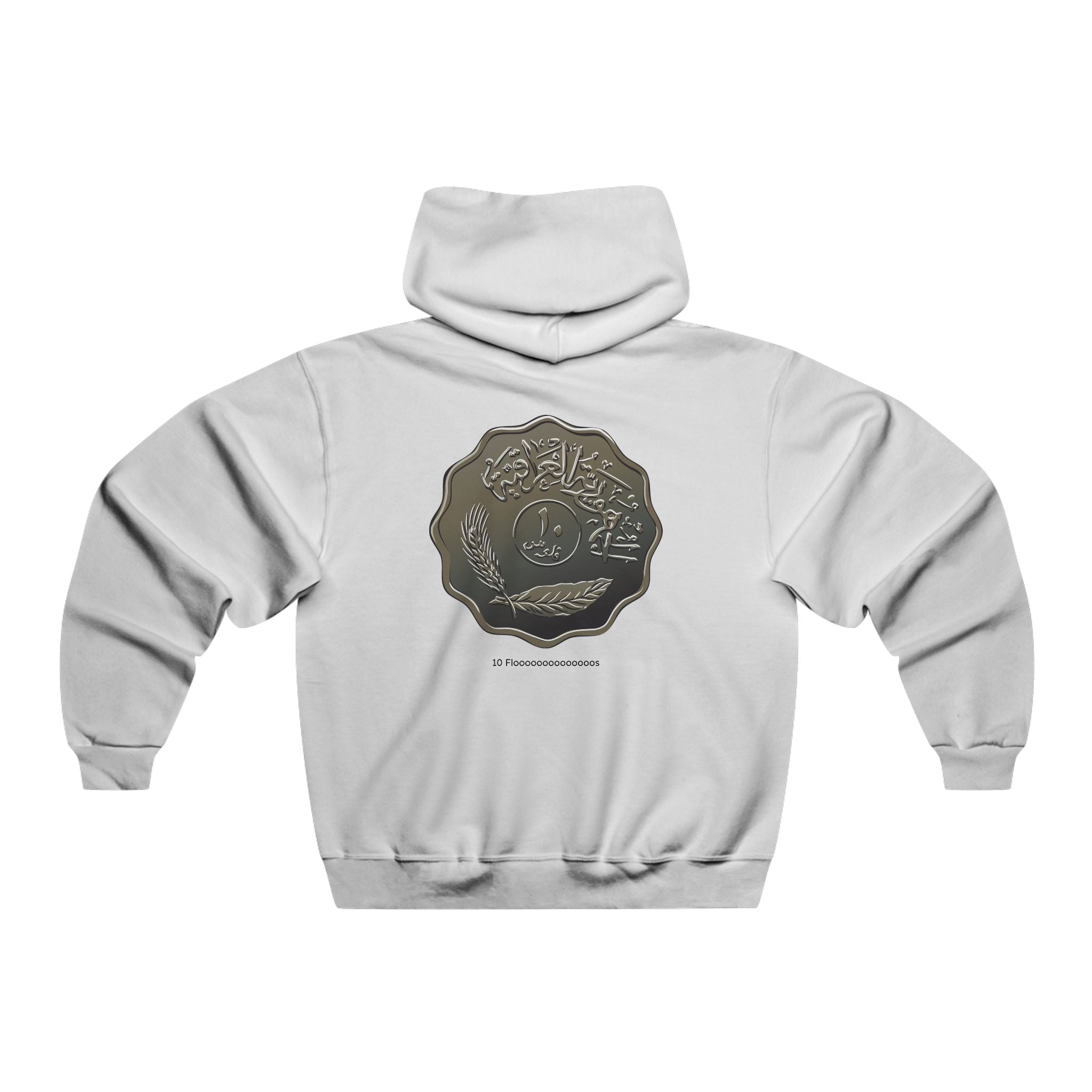 Palm Tree Badge Hoodie — Vintage Tropical Graphic Hooded Sweatshirt